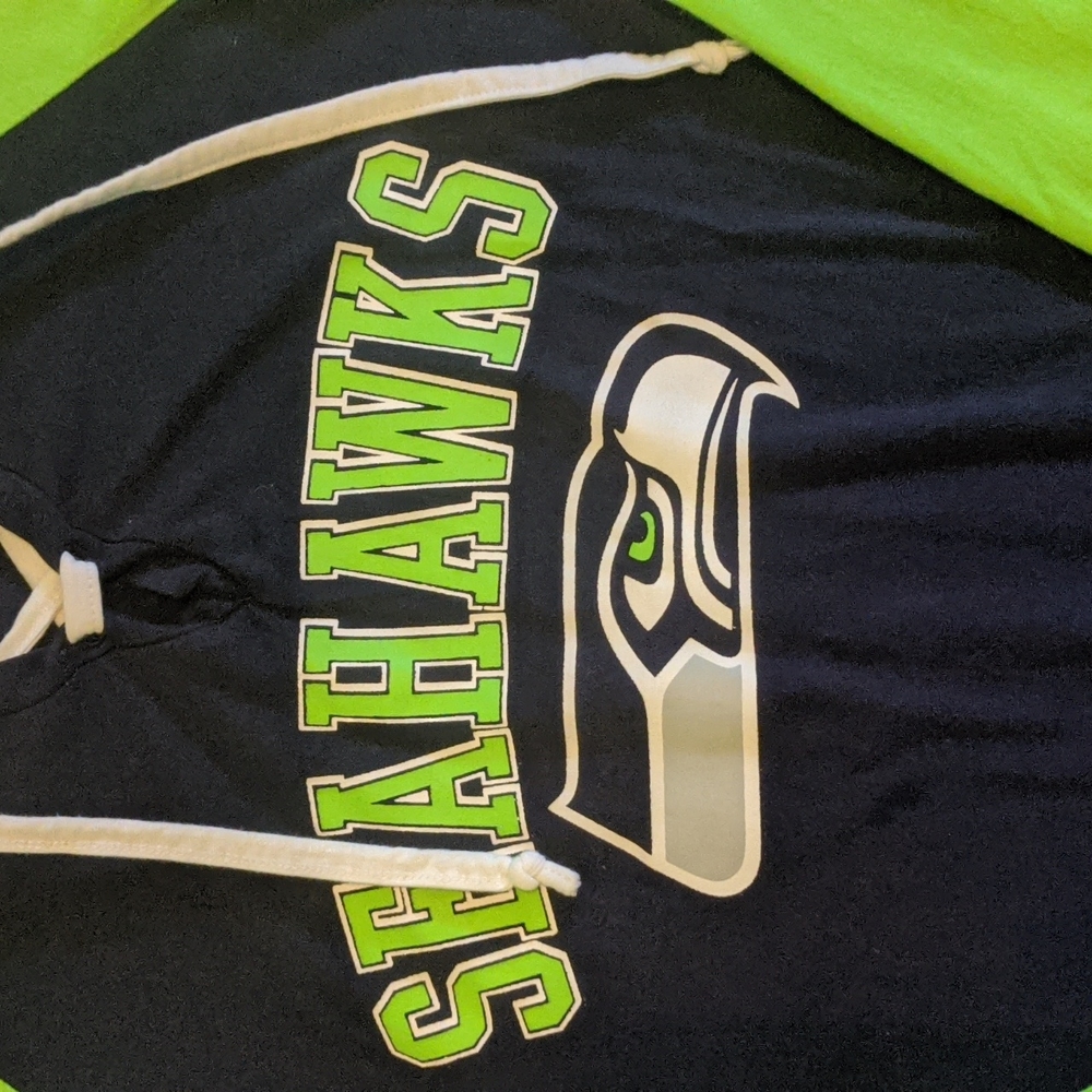 Seattle Seahawks Fan Long Sleeve T-Shirt - Picture 2 of 4